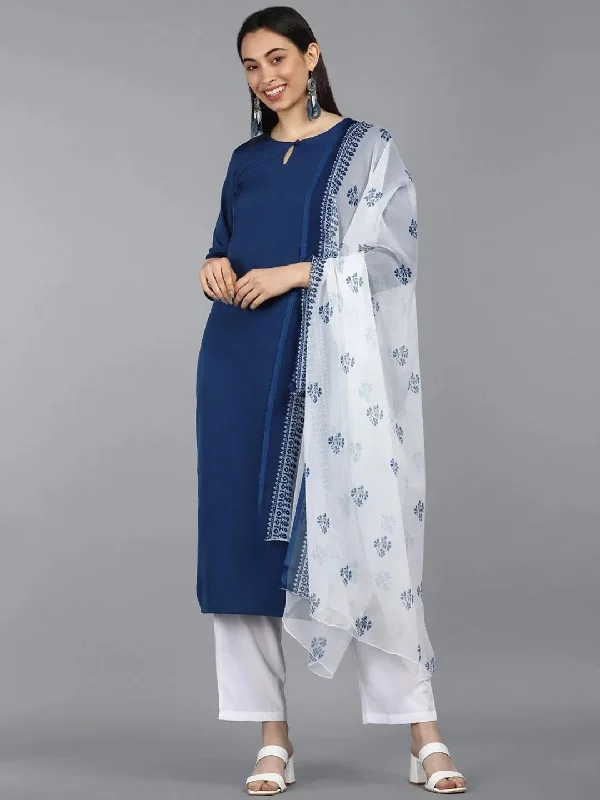 Ahika Poly Crepe Printed Kurta Pant Dupatta-PKSKD1001AB_S