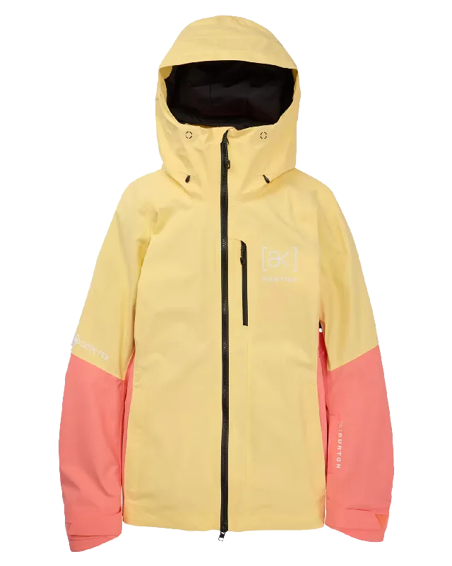 Burton Women's [ak]® Upshift Gore-Tex 2L Snow Jacket - Buttermilk/Reef Pink