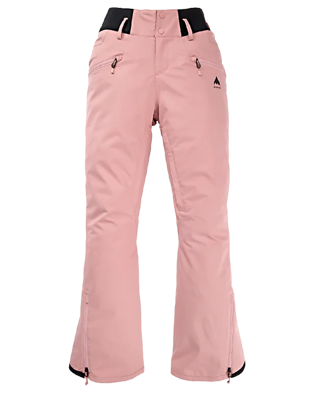 Burton Women's Marcy High Rise Stretch 2L Snow Pants - Powder Blush