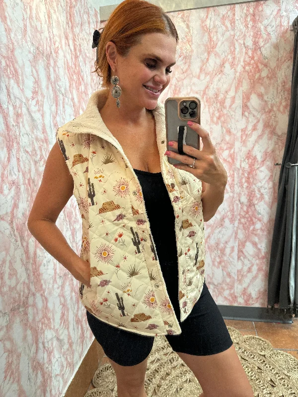 Desert Dreaming Puffer Vest