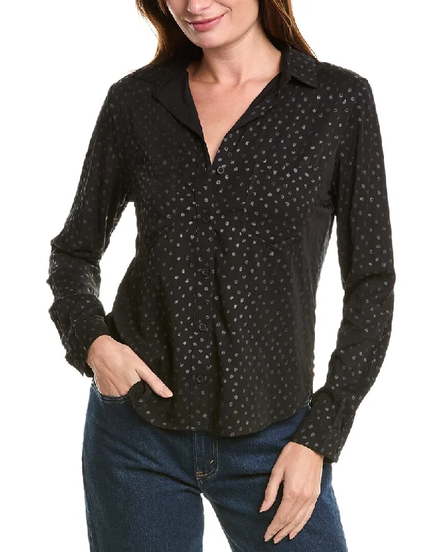 Bella Dahl Foil Button Down Shirt