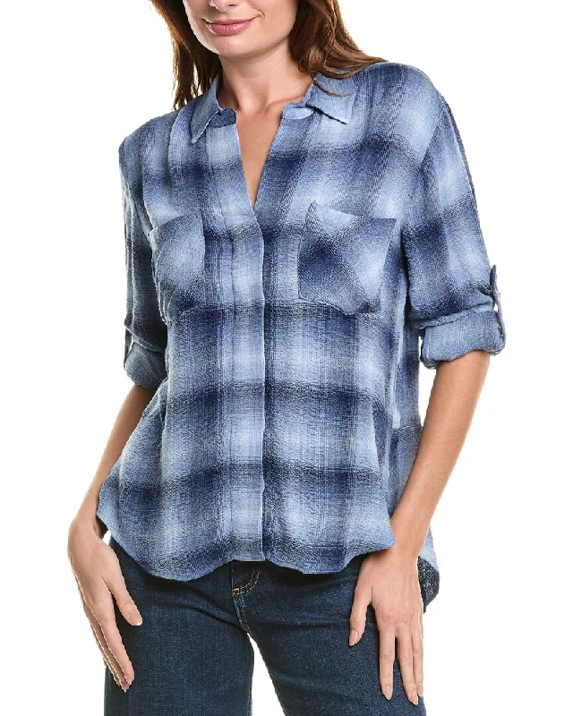 Bella Dahl Split Back Button Down Shirt