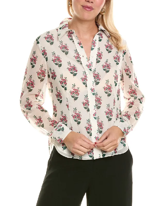 Carolina Herrera Collared Button Down Shirt