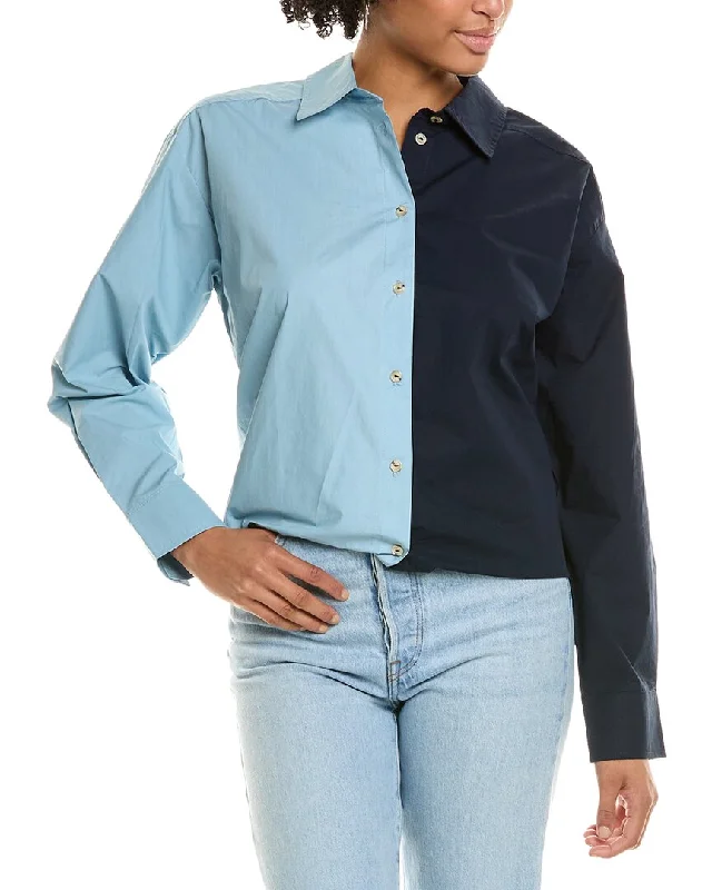 DONNI. Duo Pop Button-Down Shirt