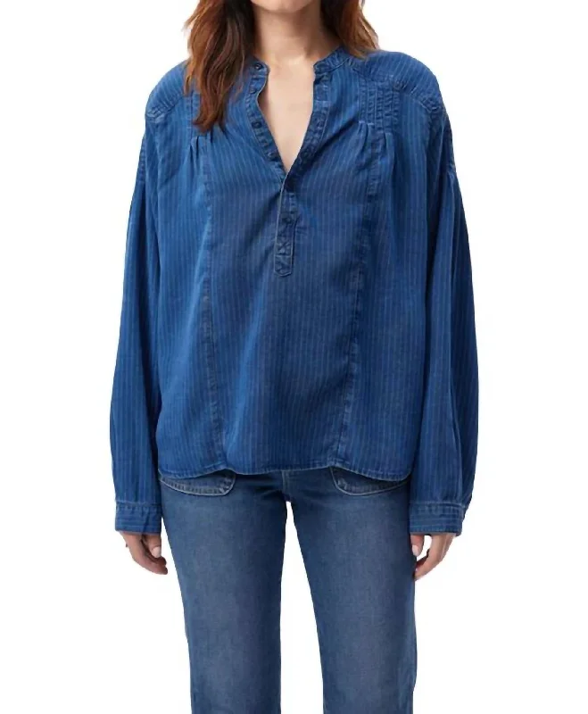 Helena Shirt In Indigo