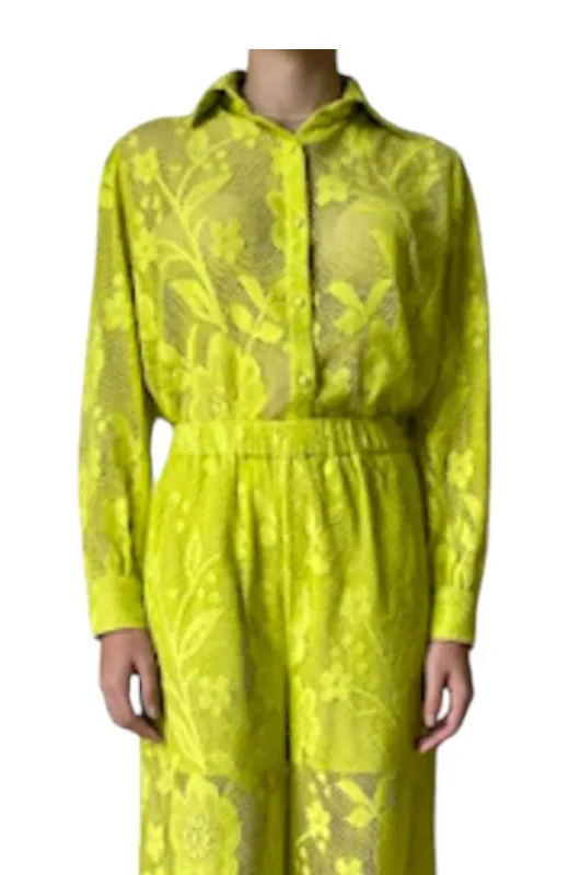 Nysa Shirt In Lime