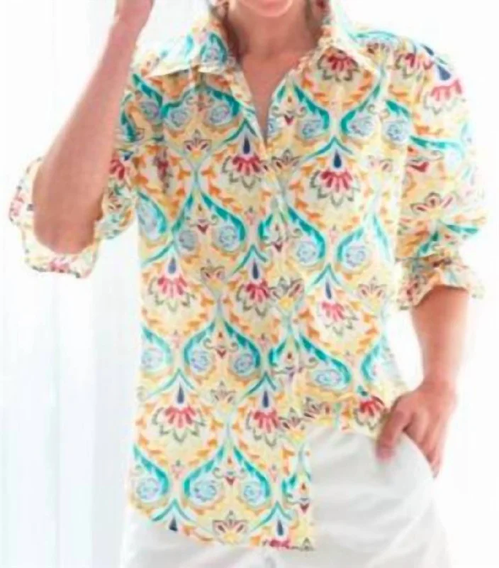 Sirena Shirt Provencial Print