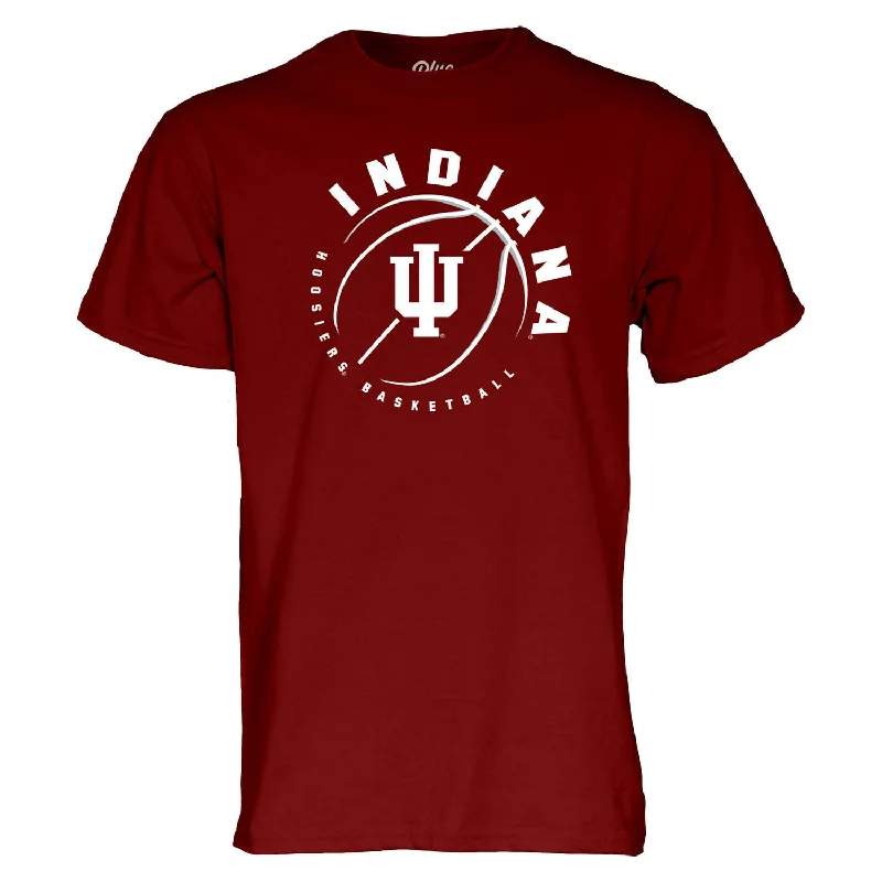 Indiana Hoosiers Bracer Basketball Crimson T-Shirt