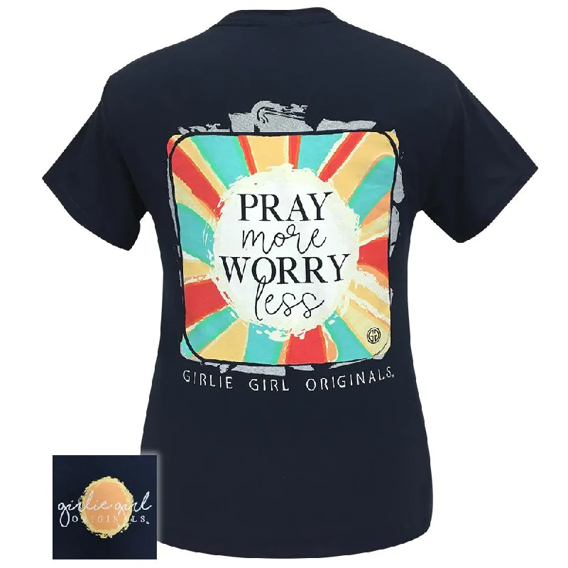 Sunburst Pray More Navy-SS-2169