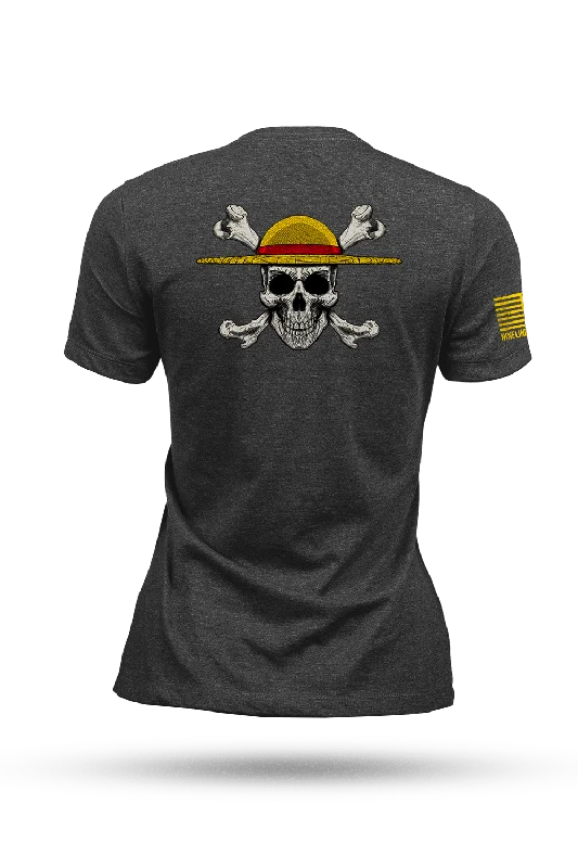 Straw Hat - Women's Tri-Blend T-Shirt