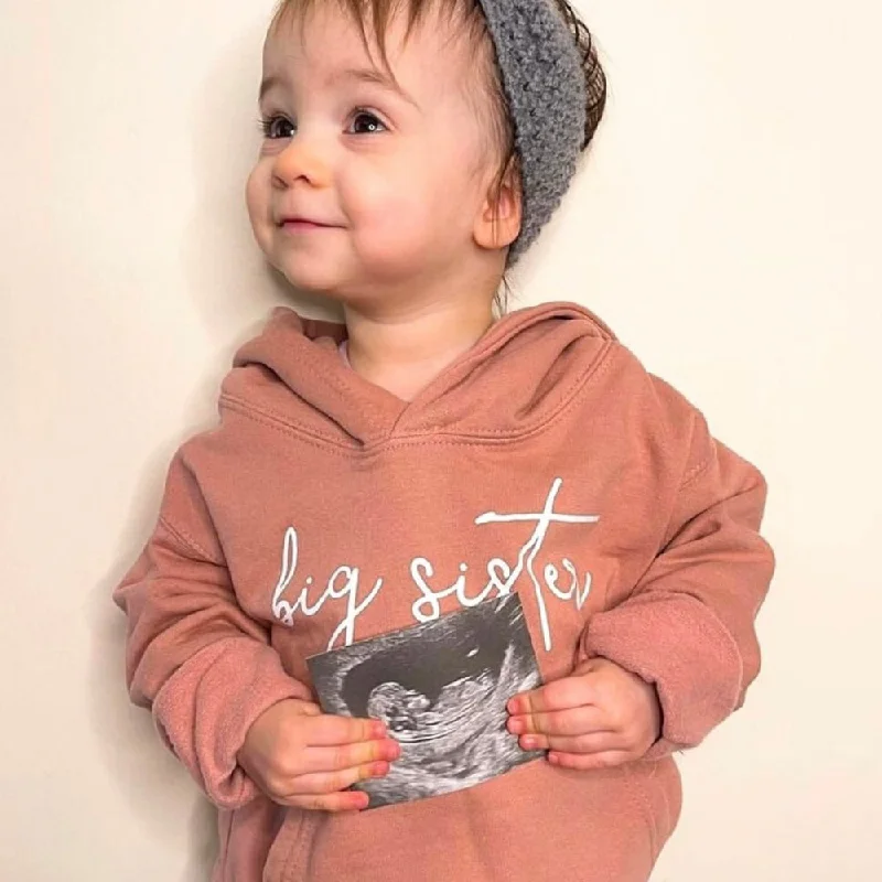 Big Sister Script Hoodie