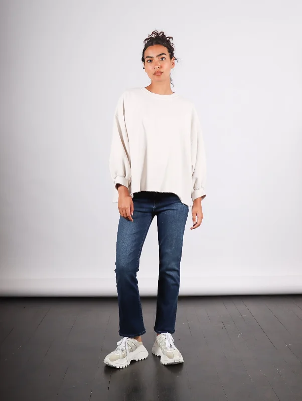 Fond Sweatshirt in Dirty White by Rachel Comey