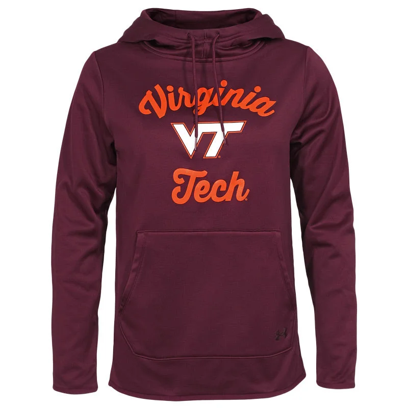 Virginia Tech Women's Gameday Armour Fleece Hooded Sweatshirt by Under Armour