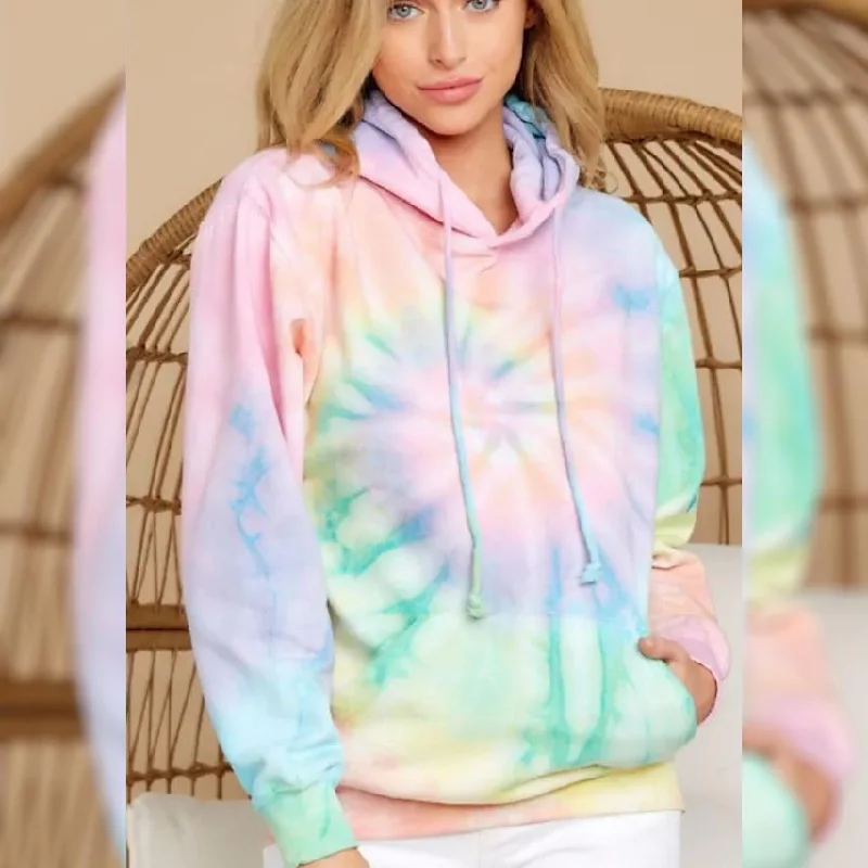 Women's Hoodie Pullover Tie Dye Hoodies