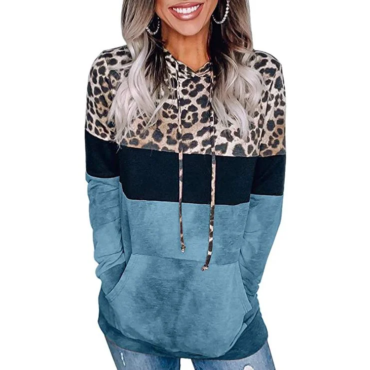 Women's Hoodie Sweatshirts Casual Animal Print