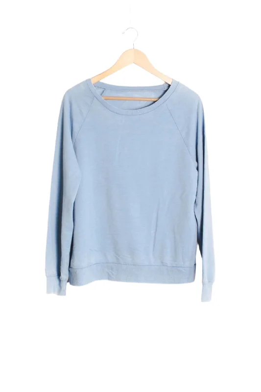 Women's Long Sleeve Rib Cuff & Hem Sweatshirt