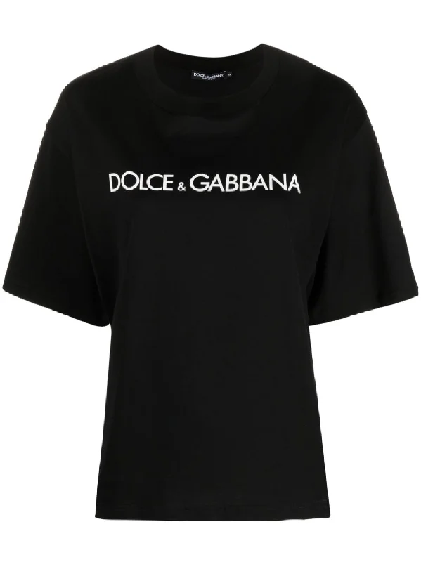 Dolce & Gabbana Women's T-Shirts And Polos Black