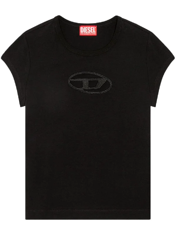 Diesel Women's T-Shirts And Polos Black