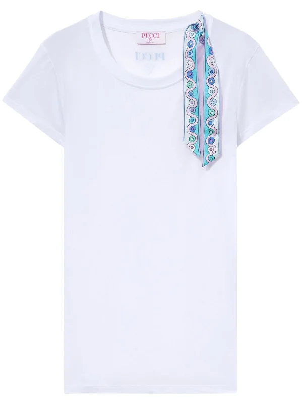 Pucci Women's T-Shirts And Polos White