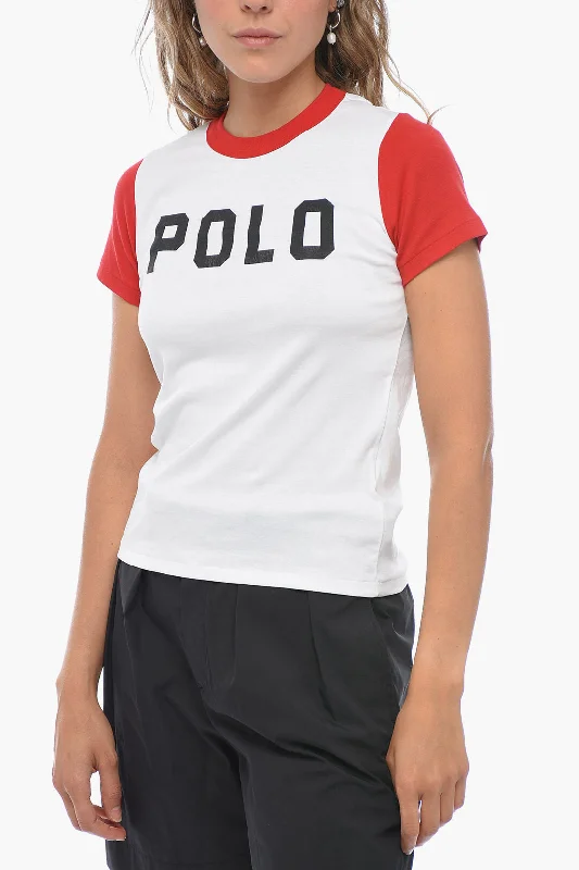 Polo Ralph Lauren Printed T-shirt with Contrasting Edges