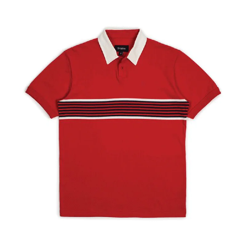 Brixton - Tipton SS Polo Shirt - Red SALE