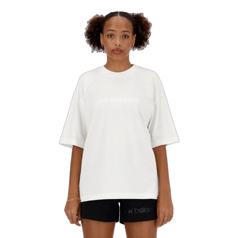 New Balance Women's Hyper Density Jersey Oversized T-Shirt